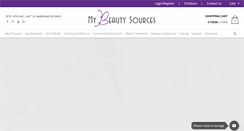 Desktop Screenshot of mybeautysources.com